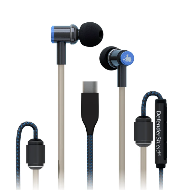 DefenderShield™ EMF Radiation-Free Earbuds Air Tube Stereo Headphones - Image 2